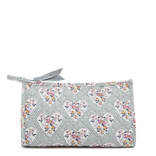 Vera Bradley Women's Cotton Trapeze Cosmetic Makeup Organizer Bag
