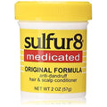 Sulfur 8 Medicated Anti-Dandruff Hair & Scalp Conditioner 2 oz ? Helps Control Dandruff, Soothes Itchy Scalp & Moisturizes Hair with Refreshing Clean Fragrance, For All Hair Types