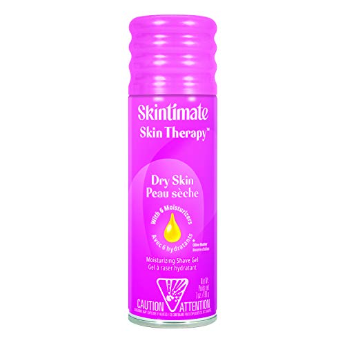 Skintimate Skin Therapy Lotionized Shave Gel for Dry Skin for Women, 7 Ounce