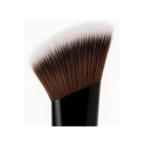 Professional Dual-Ended Foundation Brush & Contour Brush 2-in-1 Makeup Brush for Liquid, Cream & Powder, Large Buffing & Precision Tips,Soft Vegan Bristles, Streak Free,OrainiBeauty