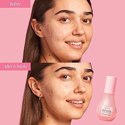 Glow Recipe Watermelon Glow Niacinamide Dew Drops - Hydrating & Illuminating Makeup Primer for Dewy, Glass Skin - Hyaluronic Acid Serum for Face Brightening, Plumping, & Highlighting (40 ml + 15 ml)