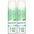 Gillette Satin Care Shaving Gel Sensitive, 7 oz (Pack of 2)