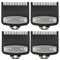 Replacement Fit for Wahl Clipper Guards Set,4Pack Compatible with Wahl Clipper Guards,1.5 Guard,1/8'' 3mm Metal Hair Clippers Guard for Hair Styles and Barbers.
