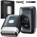 Foil Shaver, 2026 Upgraded 3D Electric Razor for Men, Mini Travel Shaver for Men Compact Portable Foil Shavers for Men, Washable Wet/Dry Mens Electric Shaver, Smart LED Display