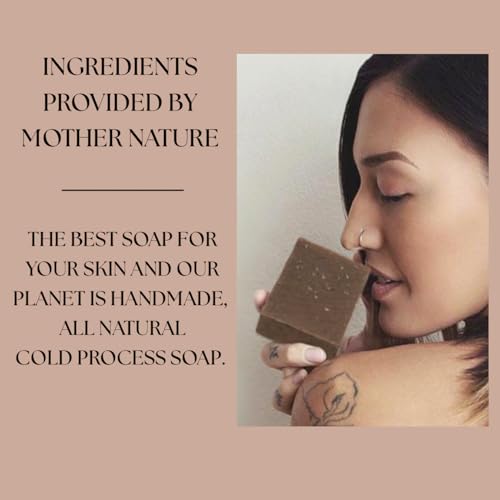 Aspen Kay Naturals Coffee & Oatmeal Exfoliating Soap, Natural and Organic Coffee Scrub. With Organic Shea Butter & Pure Essential Oils. A Wonderful Oatmeal Soap, For Men & Women. (2 pack)