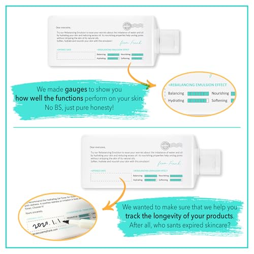 Excuse My Frank - Rebalancing Emulsion Korean Face Moisturizer for Dry & Itchy Skin, Deep Hydration & Soothing Care Lightweight Korean Skin Care Hydrating Moisturizer Face Serum (1 Pack)