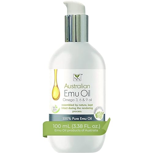 Y Not Natural Pure Emu Oil - Organic Moisture for Face, Body, Hair, Scalp & Nails - Rich in Omega 3-6-9, Vitamins & Essential Minerals - Australian Emu Oil (100ml) 3.38 fl oz -Unscented