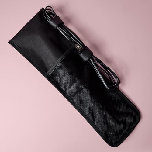The Beachwaver Co. Storage Pouch - Pink Catwalk | Hot Tool Storage Bag - Fits all Beachwaver Curling Irons & Flat Irons! | Travel Friendly, Heat-Resistant Lining