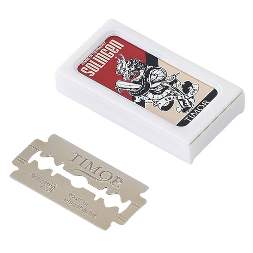German Solingen Double Edge Razor Blades£¬1 Count Safety Platinum Shave(Pack of 10)