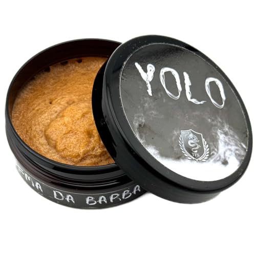 TFS Torino Yolo Shaving Cream 150 ml ? Mango & Shea Butter Formula with Argan & Castor Oil ? Smoky Tea & Tobacco Fragrance ? Protective & Moisturizing Shave Cream