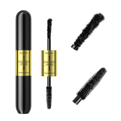 Fiber-infused Mascara, Black Tiny Fibers included Mascara to Extend and Elongate Eyelash, for Maximum Volume and Curl Effect by ¡°Linble¡±