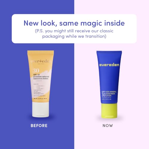 Evereden Nourishing Baby Face Cream, 1.7 oz & Premium Sunscreen SPF 30, 2 fl oz. | 2 Item Bundle Set | 100% Mineral Sunscreen with Zinc Oxide | Clean Baby Skincare