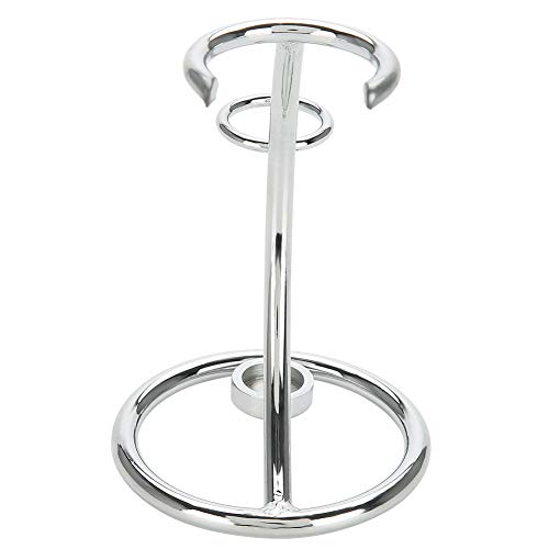 Shaving Brush Stand Shaving Brush Holder Shaving Heavy Chrome Shaving Stand Refined Curved and Shaving Brush Manual Stand Holder