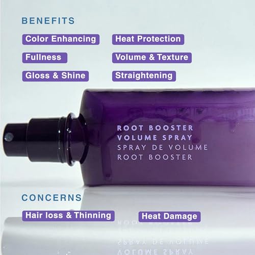 R+Co BLEU Root Booster Volume Spray | Root Lifting & Volumizing Spray for Fine Hair | Lightweight Lift, Body & Touchable Hold | 6.8 oz