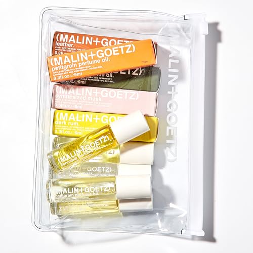 MALIN+GOETZ Perfume Oil | Concentrated Fragrance in Signature Scents ? Leather, Dark Rum, Cannabis, Strawberry | Travel-Friendly Rollerball | Vegan & Cruelty-Free | 0.2 fl oz