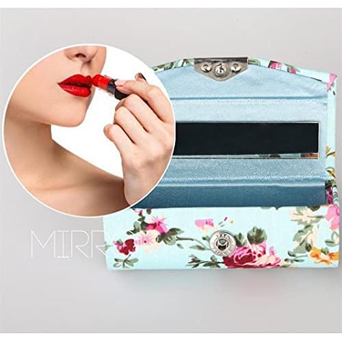 Lipstick Case Holder with Mirror Travel Lipstick Organizer for Purse