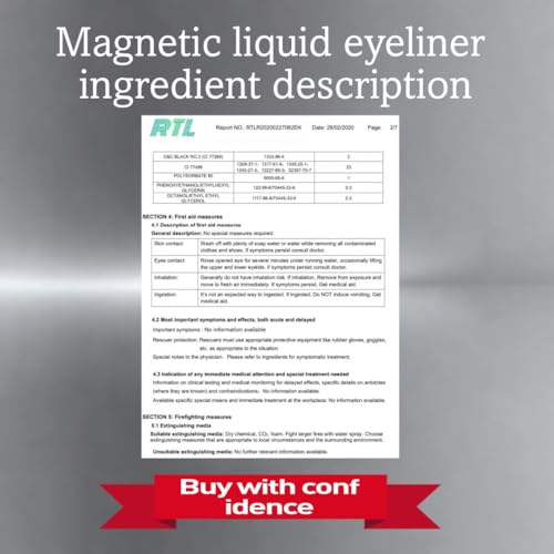 Magnetic Eyelashes Kit - 6 Sets Reusable Natural Look, No Glue Needed, with Applicator, Easy to Wear/Remove, Suitable for Daily/Party/Work (Fashionable Natural Style)