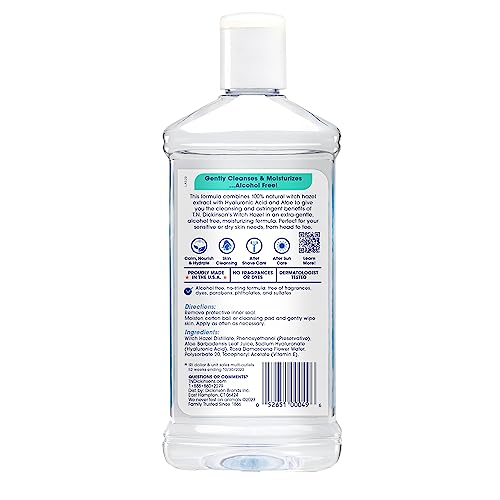 T.N. Dickinson's Witch Hazel Alcohol Free Moisturizing Astringent | 100% Natural Witch Hazel | Calms,Nourishes,Hydrates Skin-| for Face & Body-| 16 Fl Oz,(Pack of 2)
