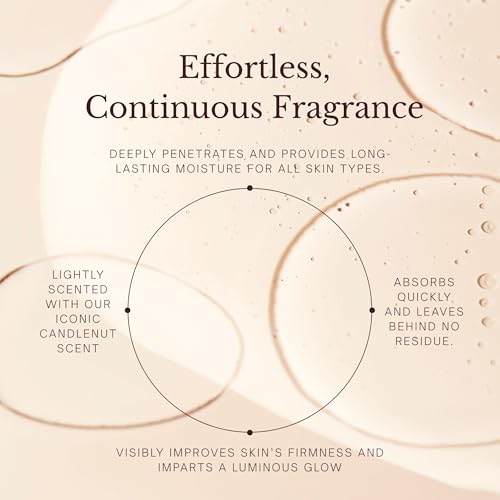 Juara Candlenut Glow Body Oil - Lightweight Dry Oil with Coconut & Moringa - Hydrating Body Moisturizer for Dewy Luminous Skin - Fast Absorbing Non-Greasy Formula - Natural Botanical Blend