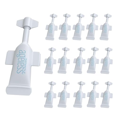 Instantly Ageless - Instant Face Lift Cream - Skin Care Anti Aging Face Cream - Wrinkle Tightener - Eye Cream For Puffiness and Bags Under Eyes - Facelift 15 Vials