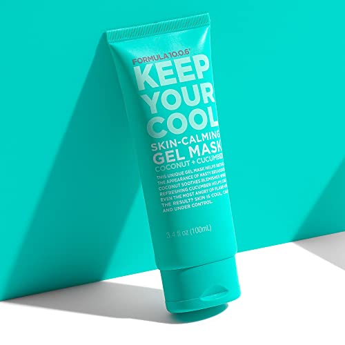 FORMULA 10.0.6 - Keep Your Cool Skin-Calming Gel Mask that Soothes Blemishes and Calms the Skin 3.4 fl oz (100ml)