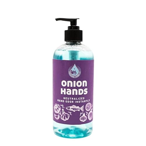 Odor-Eliminating Hand Wash ? Instantly Removes Onion, Garlic, Fish & Strong Scents ? Unscented, Organic Soap upgrade, 16 fl oz ? Made in USA