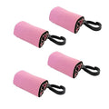 Birdz 4 Clip-On Neoprene Pink Sleeve Lip Balm Holsters LIPSTICK HOLDER Key Chain