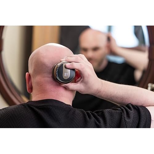 Andis 562927 Head Shaver for Skull, Waterproof Wet/Dry Rotary Shaver, 5 Floating Shaving Head, Handheld, Black