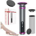 Electric Foot Callus Remover with Nano-Glass Head, Cordless Electric Foot File with 2600mAh Battery, Electric Callus Remover for Feet with 3 Adjustable Speeds, Pedicure Tools for Feet