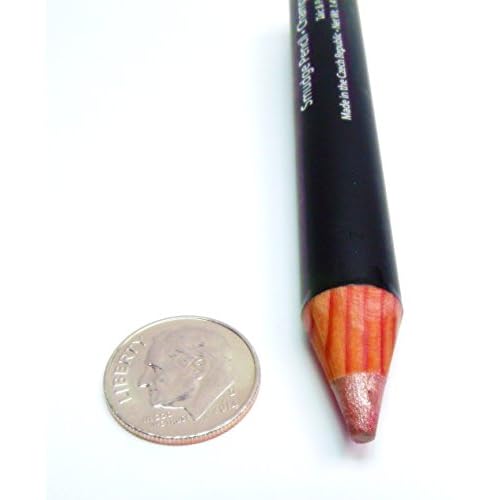 Shimmering Shiny Metallic Light Pink Off White Champagne Nude Smudge Jumbo Chunky Eyeliner Eyeshadow Crayon Pencil, No Animal Testing & Cruelty Free