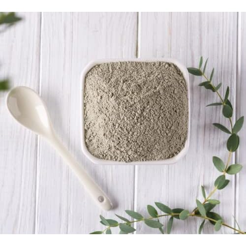 Plant Guru Sodium Bentonite Clay Powder 15 lbs. Bulk Wholesale 100% Natural Indian Healing Clay - Deep Pore Cleansing Facial And Body Mask - Detox Clay for Face, Hair, Acne, and Bath.