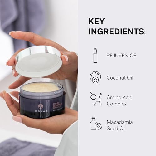 MONAT Super Moisture Masque for Hair ? Advanced Hydration for Soft, Silky Hair ? Smart Moisturizing Blend ? Weekly Ritual for Lustrous Shine