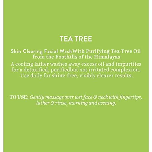 Biotique Tea Tree Skin Clearing Facial Wash, Normal to Oily Skin Face Wash, 150ml