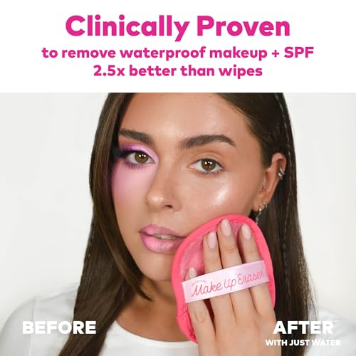 7-Day Set, Erase All Makeup with Just Water, Including Waterproof Mascara, Eyeliner, Foundation, Lipstick, Sunscreen, and More! 7ct