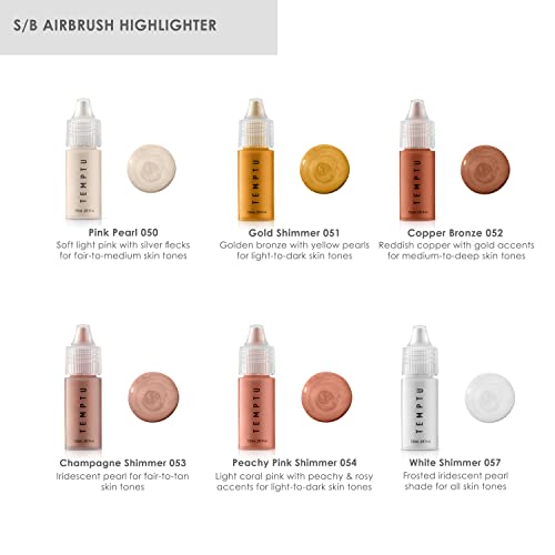 Temptu S/B Airbrush Highlighter, Champagne Shimmer
