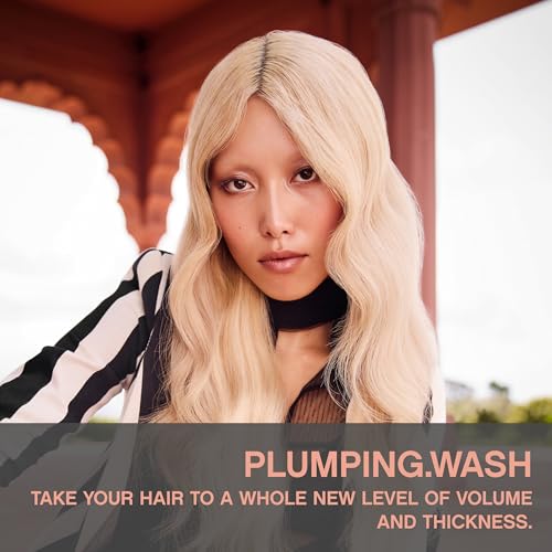 KEVIN.MURPHY PLUMPING.WASH - Densifying Shampoo for Thinning Hair - For Fine & Aging Hair - Nourishing Hair Care Shampoo - Thickening Effects - 250 mL / 8.4 fl oz
