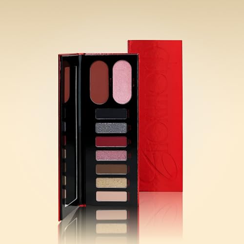 Chokehold Palette ? Vegan Eyeshadow Palette with Blush & Highlighter, 7 Highly Pigmented Matte & Shimmer Shades, Cruelty-Free Makeup Palette