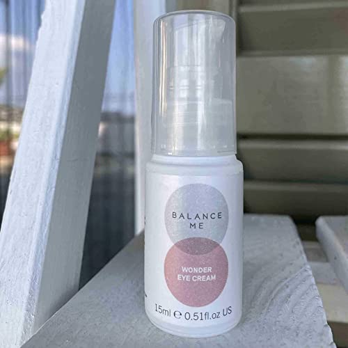 Balance Me Brighten + Hydrate Eyes & Face Duo - Wonder Eye Cream & Vitamin C Repair Serum - Vegan & Cruelty-Free - Hydrates Skin & Reduces Hyperpigmentation