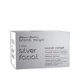 Aroma Magic Silver Facial Kit | 7 Step Facial with Cleanser, Enzyme Gel, Serum, Protein, Sheen Gel & Face Pack | Hydrates & Soothes Dry Skin | Salon-Like Glow at Home | Multi Use Pack