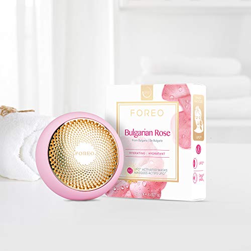 FOREO UFO Activated Mask Treatment for Anti-Aging, Bulgarian Rose, 0.21 Ounce (Pack of 6)