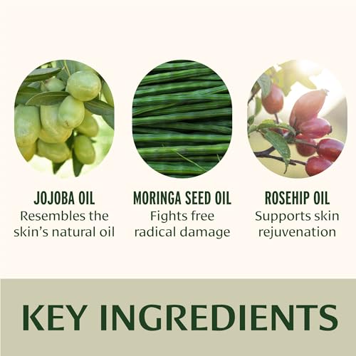 Banyan Botanicals Face Oil ? Luxurious Ayurvedic Face Oil ? Clean Skincare with Rosehip Oil and Jojoba Oil for Skin that Glows ? 0.5 oz ? Non-GMO, Cruelty Free, Paraben & Phthalate Free