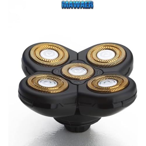 3PCS Universal 5 Blades for FREEBIRD FREEDOM GROOMING Head Shaver Replacement heads