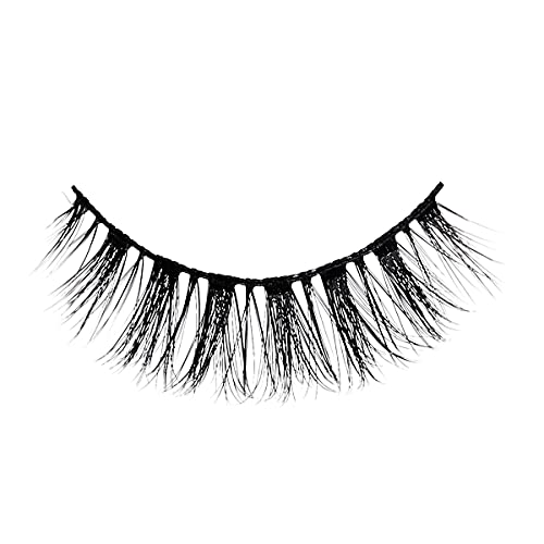 KISS Lash Couture Faux Mink Collection False Eyelashes, ¡®Gala¡¯, 12mm, Easy to Apply, Reusable, Vegan & Cruelty free, No Damage To Natural Lashes, 1 Pair Strip Lashes
