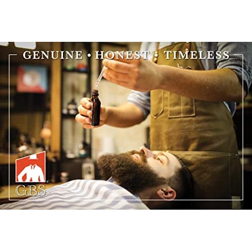 G.B.S Men Professional Shavette Barber Shaving Razor, Safety Locking and 20 Single Edge Lord Blades, Compliments and Wet Shaving Kit, Black Silver