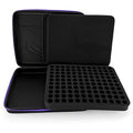 Hipiwe 120 Bottle EVA Essential Oil Storage Carrying Case Hard Shell Exterior Essential Oils Organizer Holder Traveling Bag with Foam Insert, Holds 5ml 10ml 15ml Essential Oils