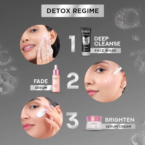 POND'S Bright miracle With Activated Charcoal detox facewash 200g