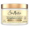 SheaMoisture Jamaican Black Castor Oil Leave In Conditioner 100% Pure Jamaican Black Castor Oil For Damaged Hair to Soften and Detangle Hair 11.5 oz
