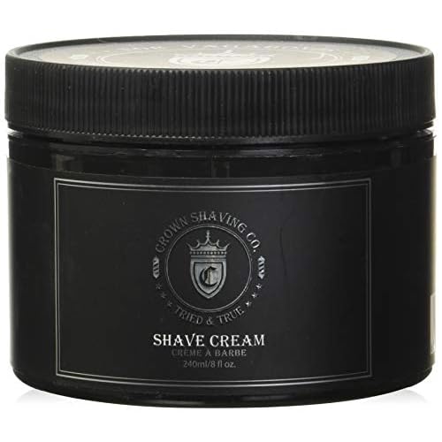 Crown Shaving co Shave Cream 8oz, Eucalyptus and Spearmint