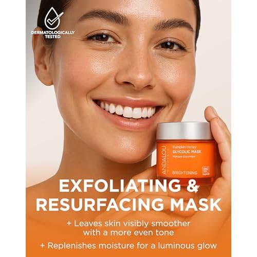 Andalou Naturals Mask Brghtng Pmpkn Glylc, 1.7 oz