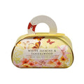 The English Soap Company, Large Gift Bag Bath Soap, White Jasmine and Sandalwood, 260g